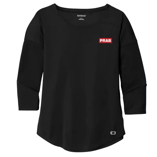 OGIO® Ladies Gravitate Scoop 3/4-Sleeve